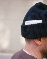 Hidden Label Waffle Beanie