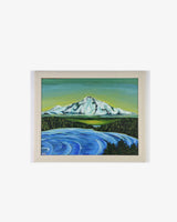 Mt. Rainier painting by Nile Gibbs